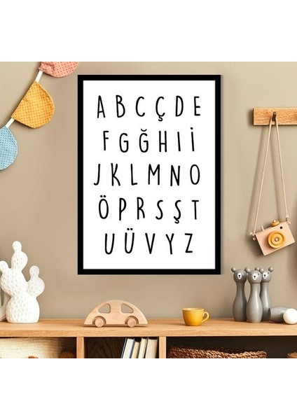 Alfabe 2 Çerçeve ve Poster - HA1037