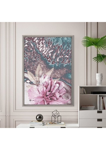 Pembe Lotus 2 Çerçeve ve Poster - B1168