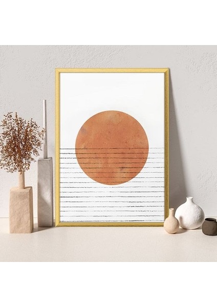 Turuncu Yuvarlaklar 2 Çerçeve ve Poster - C1202 fiyatları
