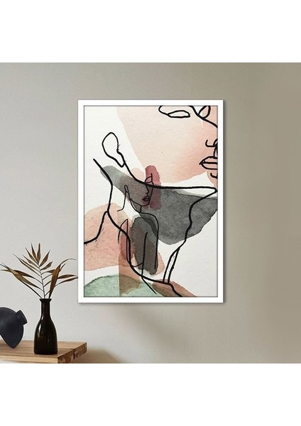 Sulu Boya Temalı Kadın 1 Çerçeve ve Poster - IL1055 fiyatları