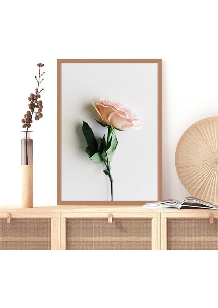Pembe Gül 8 Çerçeve ve Poster - B1171 fırsatları