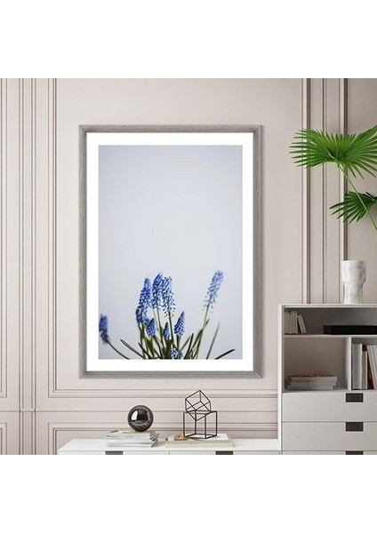 Lacivert Lavanta 1 Çerçeve ve Poster - B1119