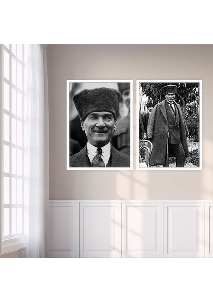 Atatürk 1 Ikili Çerçeve ve Poster Seti - ATA1001 indirimleri