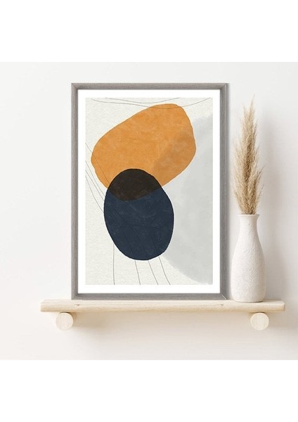 Geometrik Turuncu Tonlar 2 Çerçeve ve Poster - C1243 fiyatları