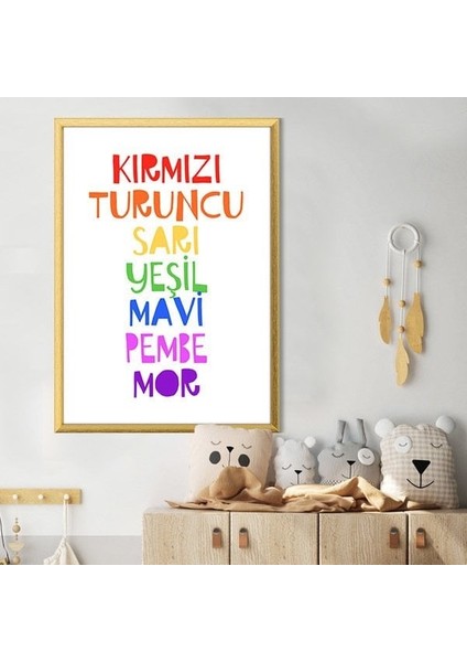 Renkler 1 Çerçeve ve Poster - HA1042 fiyatları