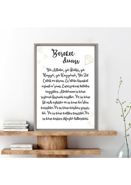 Bereket Duası 1 Çerçeve ve Poster - DN1048