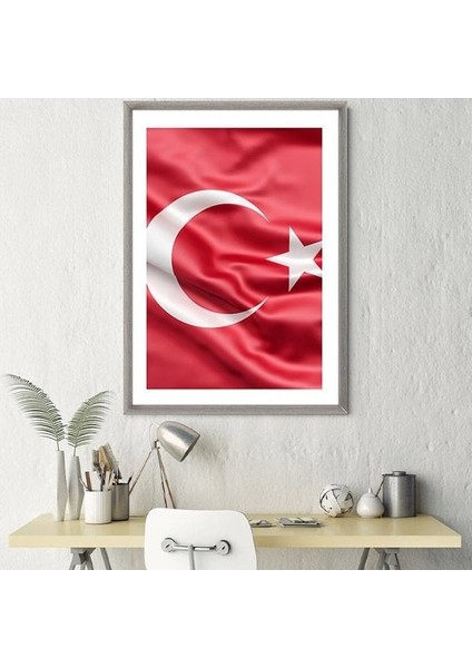 Bayrak 1 Çerçeve ve Poster - ATA1009 fırsatları
