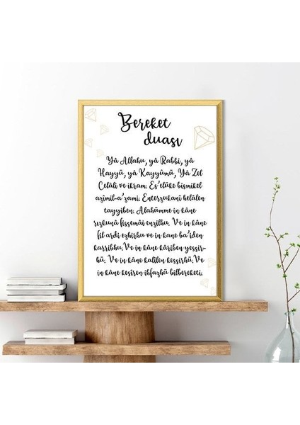 Bereket Duası 1 Çerçeve ve Poster - DN1048