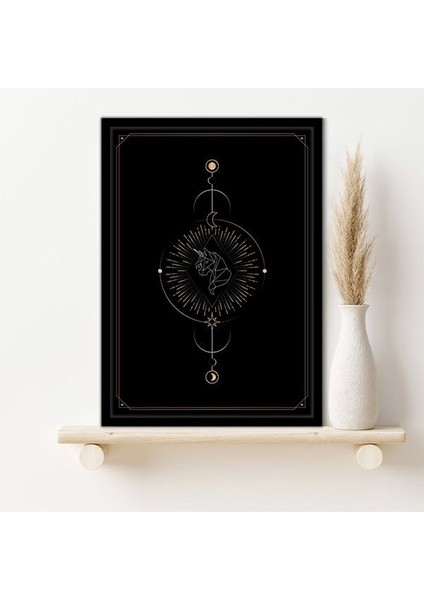 Gökyüzü Detaylı Geometrik Desenler 1 Çerçeve ve Poster - IL1111 indirimleri