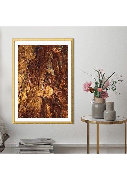 Gold Simli 1 Çerçeve ve Poster - G1020