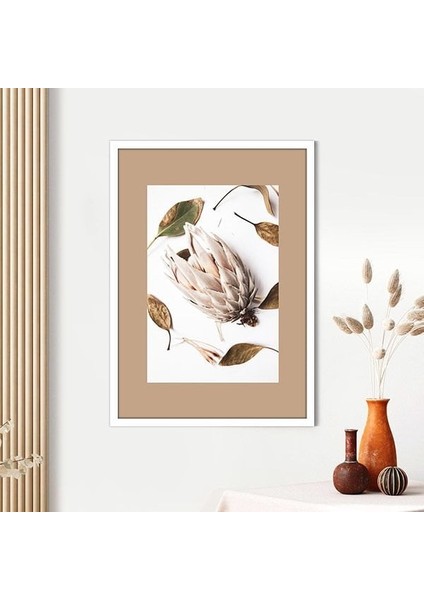 Kahverengi Bitki 1 Çerçeve ve Poster - B1105