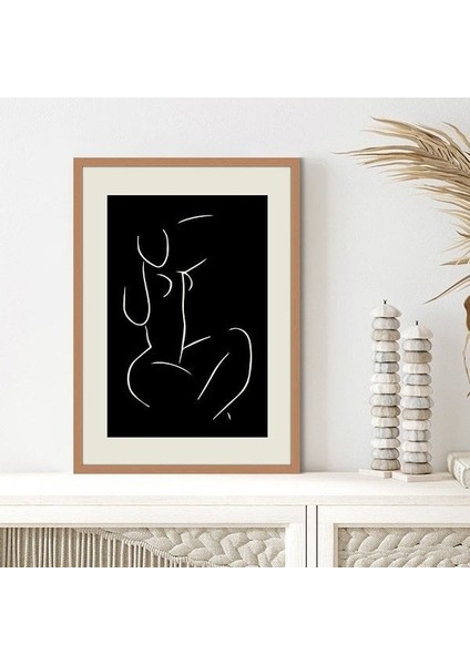 Oturan Kadın 1 Çerçeve ve Poster - C1274 indirimleri