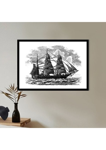 Gemi 1 Çerçeve ve Poster - C1080