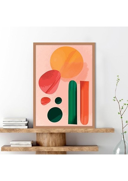 Renkli Geometrik Desenler 10 Çerçeve ve Poster - IL1072 indirimleri