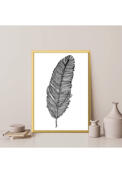 Kuş Tüyü 1 Çerçeve ve Poster - C1075