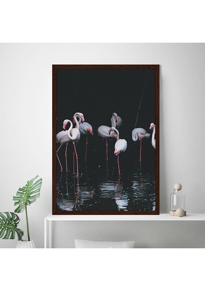 Flamingo 2 Çerçeve ve Poster - H1072