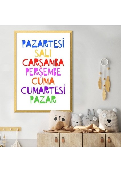 Günler 1 Çerçeve ve Poster - HA1043