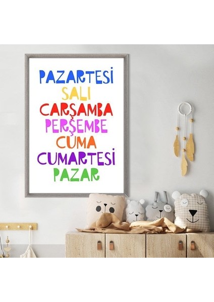 Günler 1 Çerçeve ve Poster - HA1043