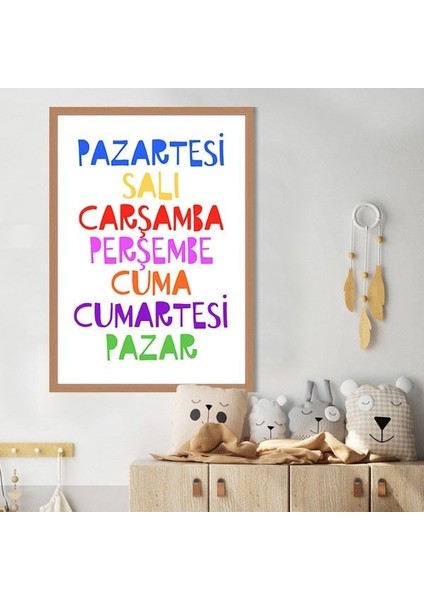 Günler 1 Çerçeve ve Poster - HA1043