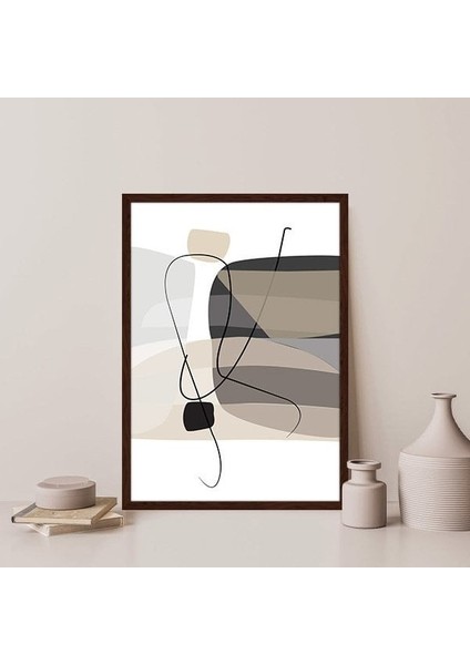 Geometrik Çizgiler 1 Çerçeve ve Poster - C1216 fırsatları