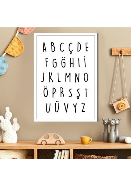 Alfabe 2 Çerçeve ve Poster - HA1037