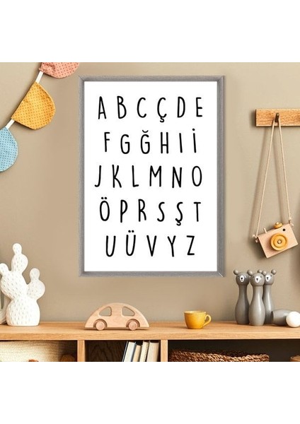 Alfabe 2 Çerçeve ve Poster - HA1037