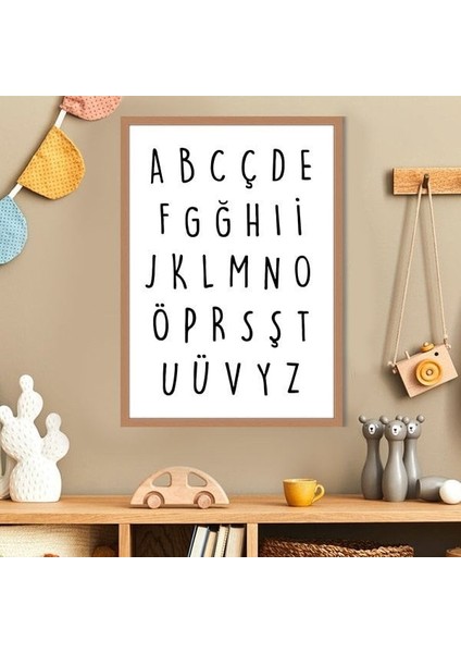 Alfabe 2 Çerçeve ve Poster - HA1037