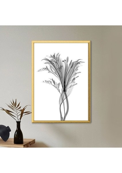Gölgeli Bitki 3 Çerçeve ve Poster - B1102
