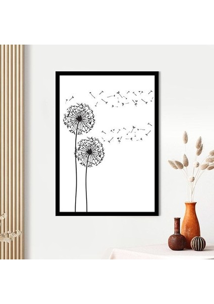 Karahindiba 4 Çerçeve ve Poster - B1230