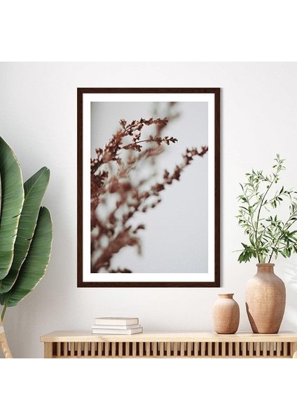 Kahverengi Otlar 6 Çerçeve ve Poster - B1219