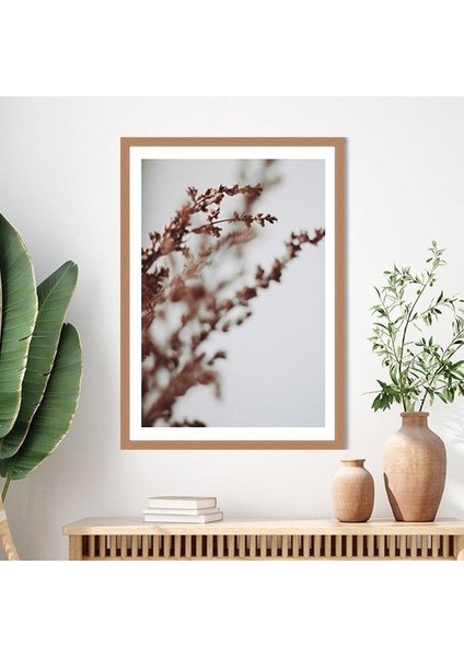 Kahverengi Otlar 6 Çerçeve ve Poster - B1219