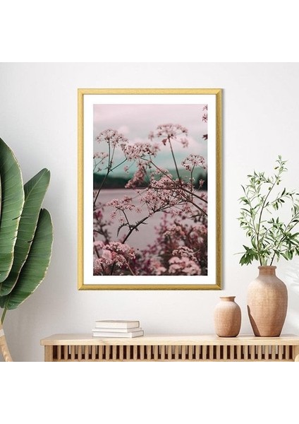 Pembe Bitkiler 1 Çerçeve ve Poster - B1112 modelleri