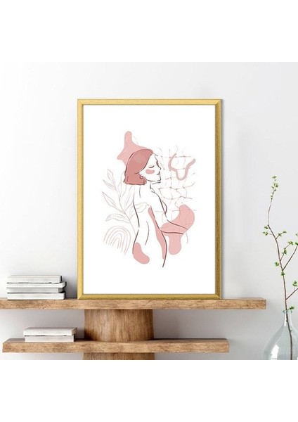 Soft Tonlarda Kadın 1 Çerçeve ve Poster - C1225 modelleri