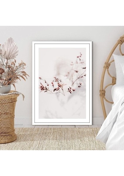 Pembe Bitkiler 2 Çerçeve ve Poster - B1159