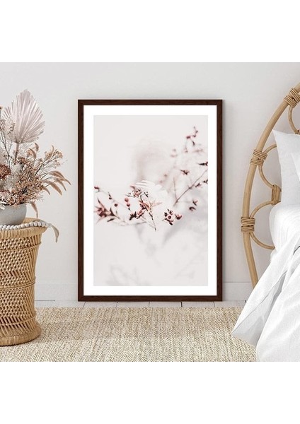 Pembe Bitkiler 2 Çerçeve ve Poster - B1159