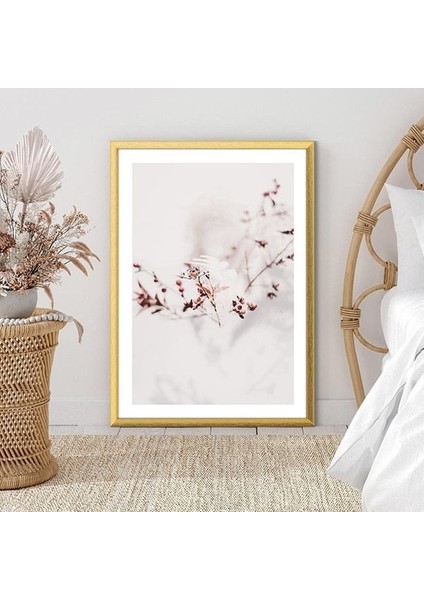 Pembe Bitkiler 2 Çerçeve ve Poster - B1159