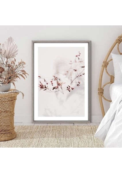 Pembe Bitkiler 2 Çerçeve ve Poster - B1159