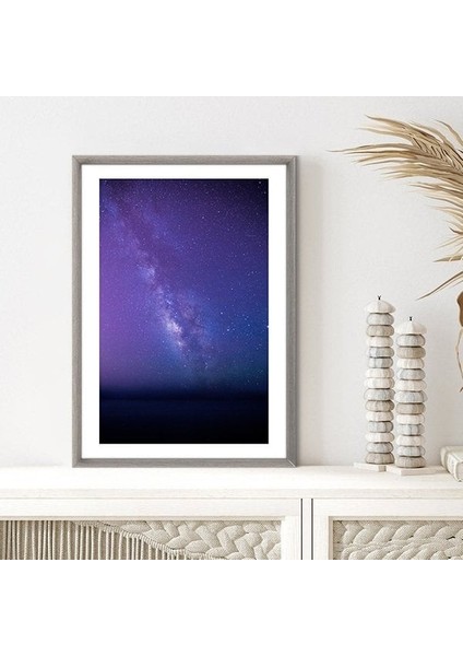 Gece Gökyüzü 1 Çerçeve ve Poster - DO1085