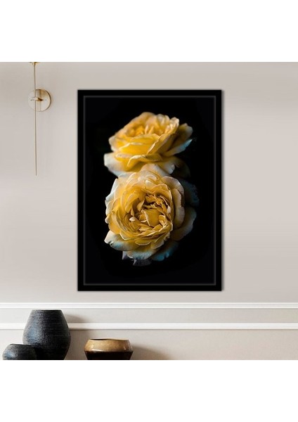 Gold Güller 2 Çerçeve ve Poster - G1018 modelleri