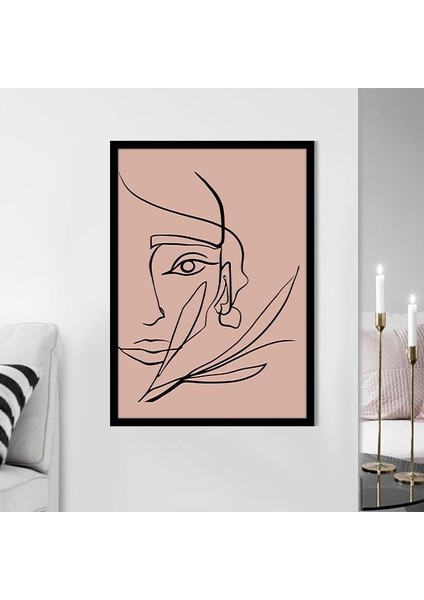 Çiçek ve Kadın 6 Çerçeve ve Poster - MD1046 fiyatları