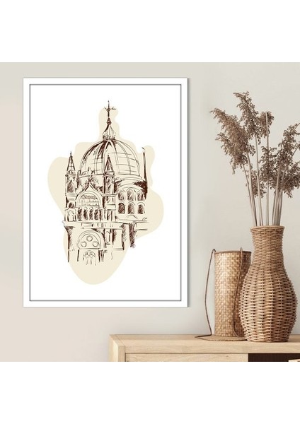 Çizgisel Roma 1 Çerçeve ve Poster - SH1002