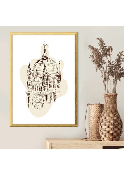 Çizgisel Roma 1 Çerçeve ve Poster - SH1002