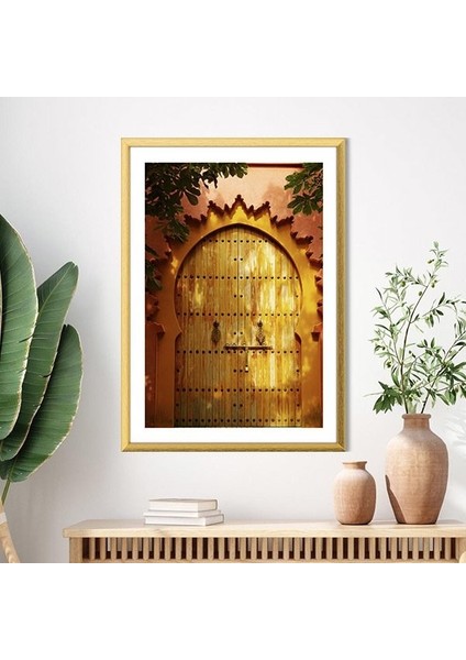 Turuncu Kapı 5 Çerçeve ve Poster - M1063