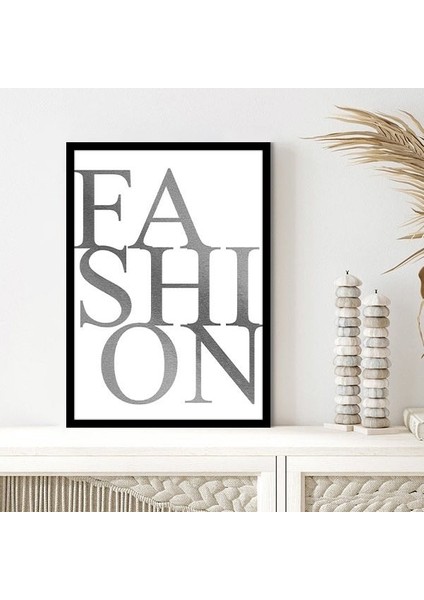 Gri Fashion 2 Çerçeve ve Poster - TP1006