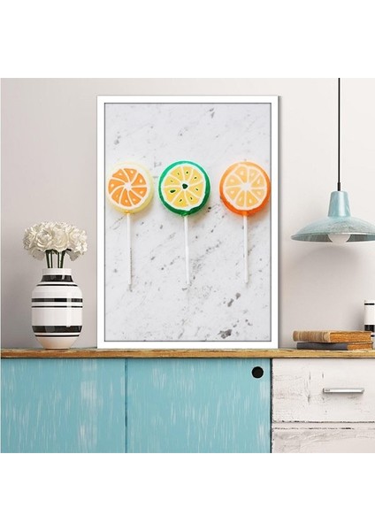 Renkli Şekerler 1 Çerçeve ve Poster - MT1087 fiyatları