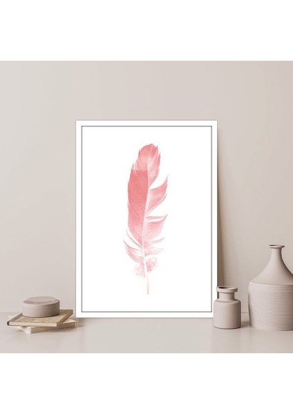 Pembe Kuş Tüyü 6 Çerçeve ve Poster - IL1118 Fiyatı