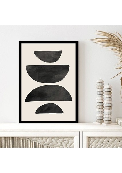 Siyah Lekeler 5 Çerçeve ve Poster - SO1050 fiyatları