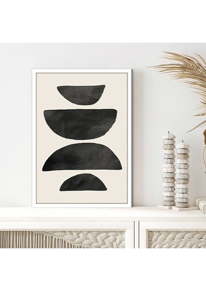 Siyah Lekeler 5 Çerçeve ve Poster - SO1050 modelleri