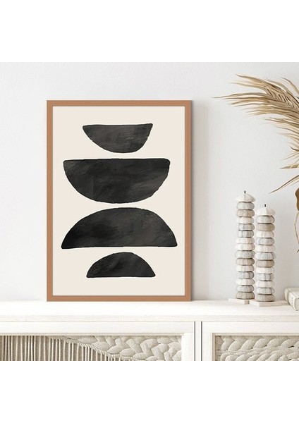 Siyah Lekeler 5 Çerçeve ve Poster - SO1050 indirimleri