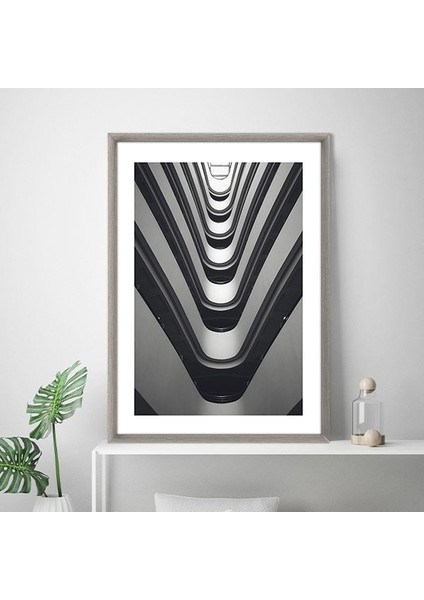 Düşük Açılı Bina 3 Çerçeve ve Poster - M1066 fiyatları